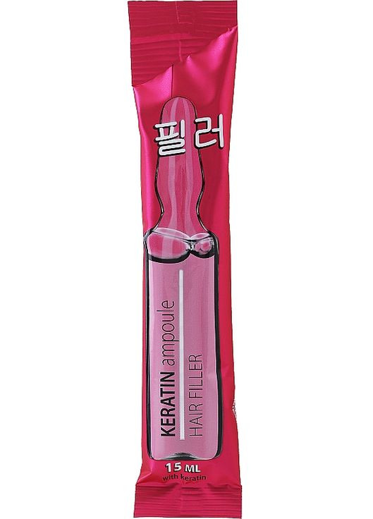 Ампула-филлер для волос с кератином - Lady Wow Hair Filler Keratin Ampoule 15ml. Lady Victory (369401048)