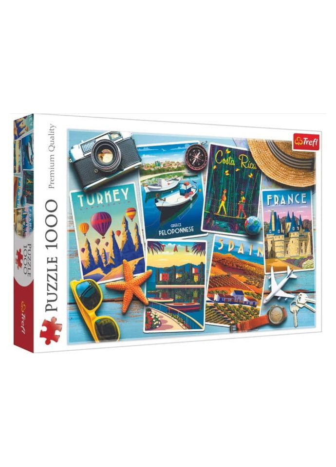 Пазли Сувенірні листівки 1000ел. (10714) Trefl (364115437)