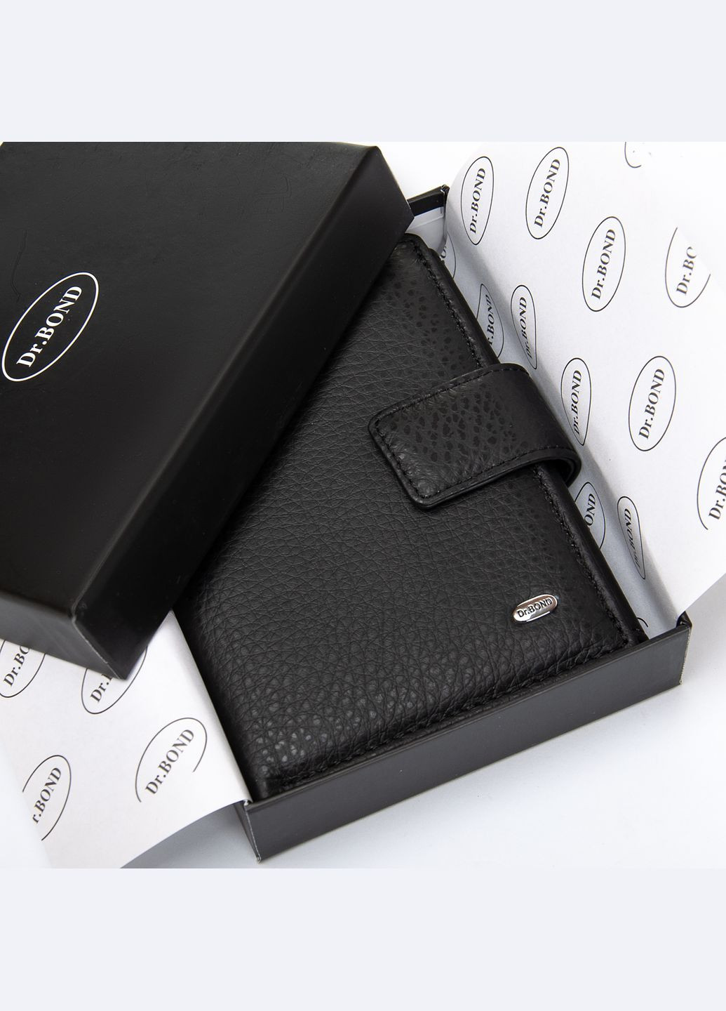 Чоловічий шкіряний гаманець на магніті Dr. Bond M24CK (317365274)