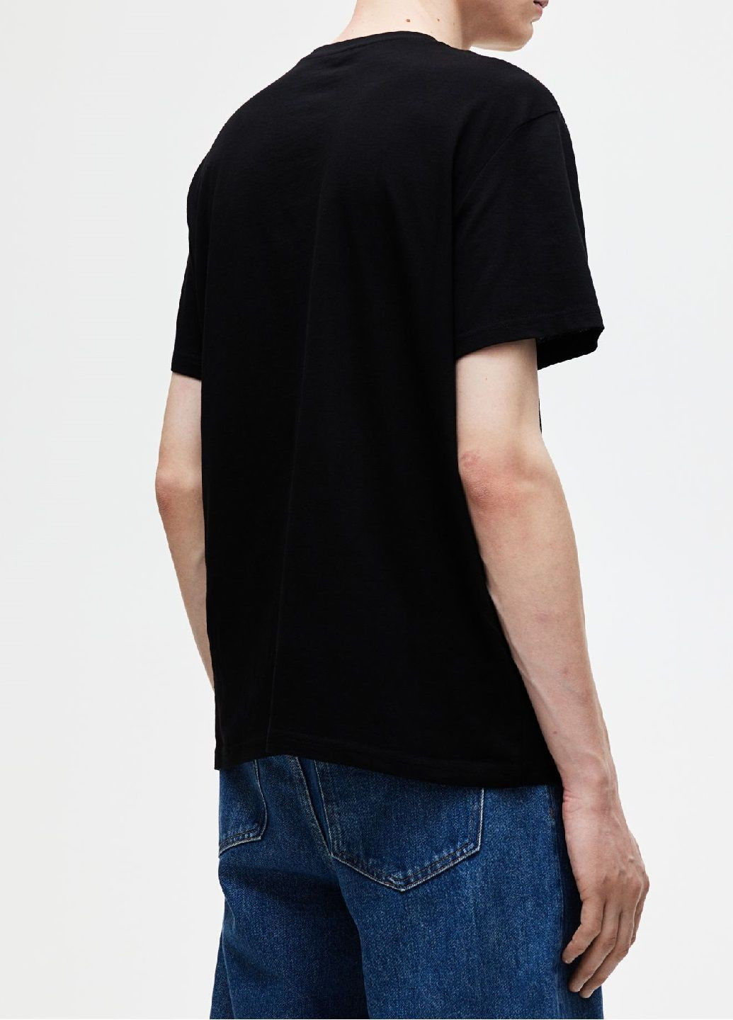 Чорна футболка H&M