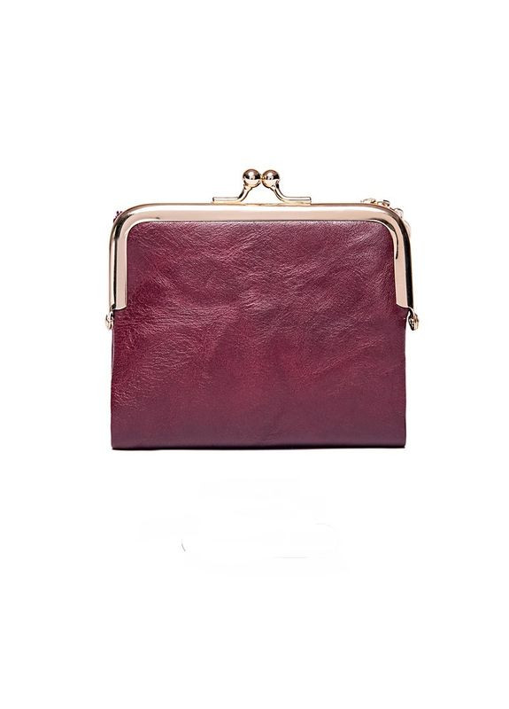 Гаманець жіночий під Ретро стиль NANA Burgundy Italian Bags (293841718)