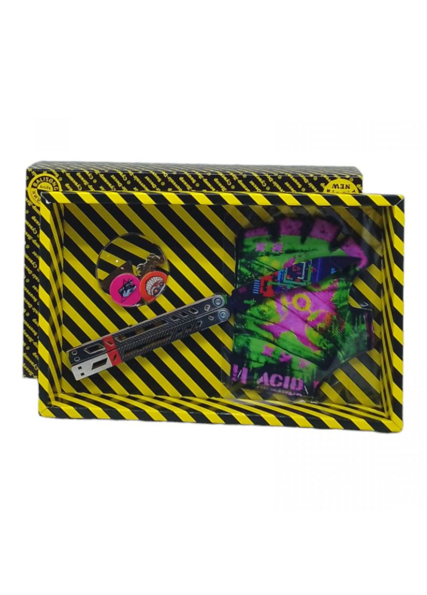 Игровой набор BOX "Бабочка Сбой" нож и перчатки MIC (292252568)