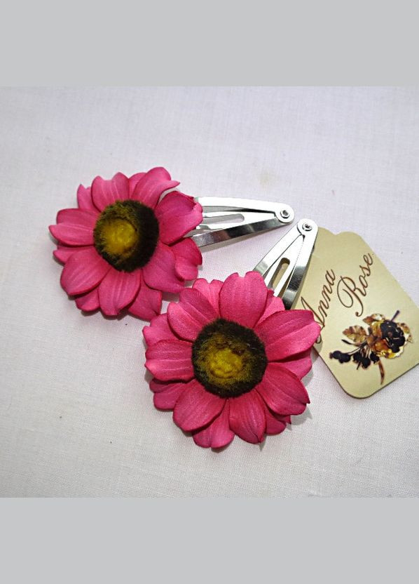 Заколка-автомат для волос с ручной росписью "Синие Крылышки Ангела" No Brand (349842483)