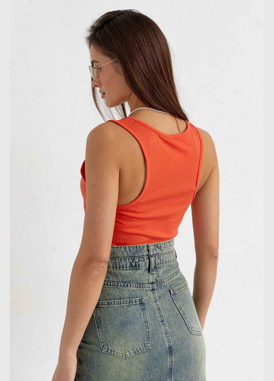 Жіночий кроп-топ у рубчик Liton (296909097)