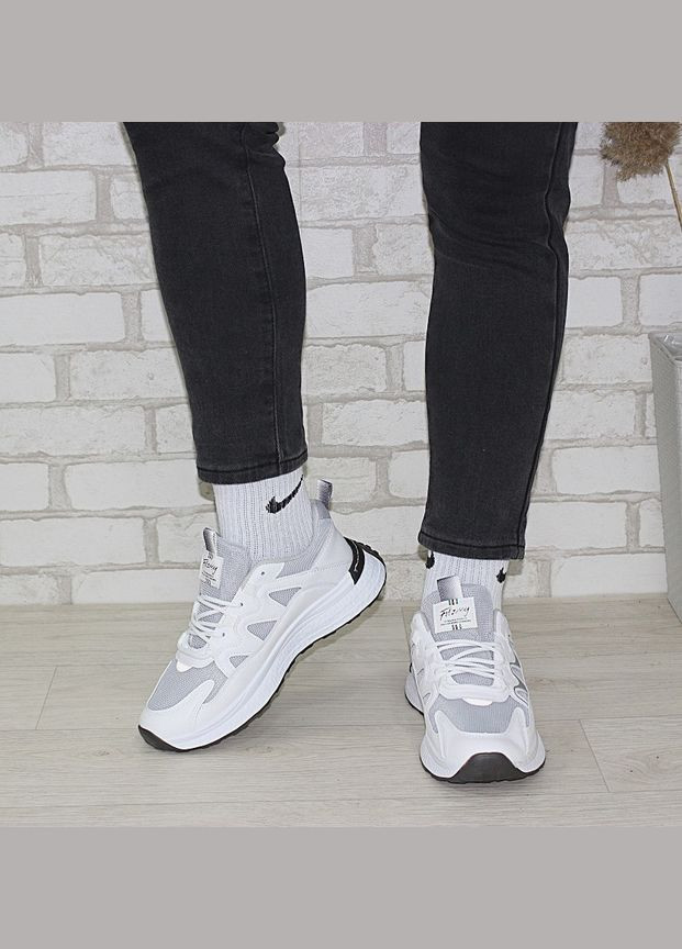 Белые мужские кроссовки Fashion