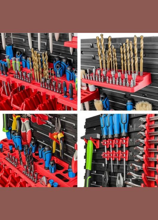 Панель інструментів Kistenberg 115,0*78,0 см + 44 контейнери Prosperplast (368152186)