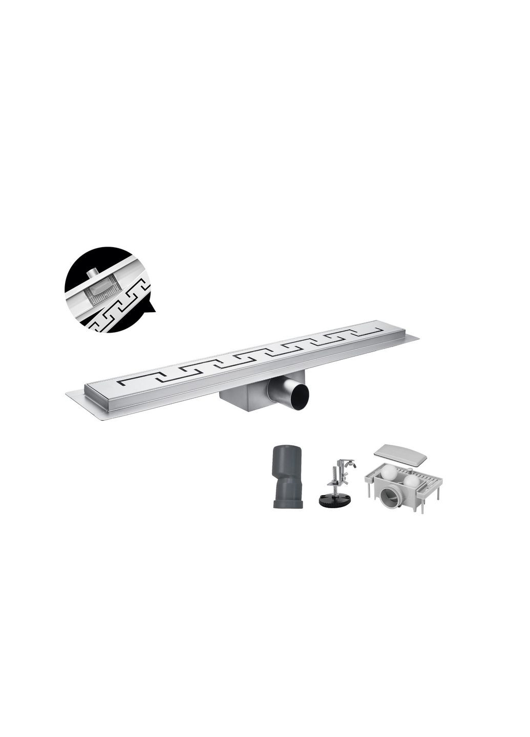 Душевой трап из нержавеющей стали SUS304 FD0470x700 (AC0706) KOER (307496654)