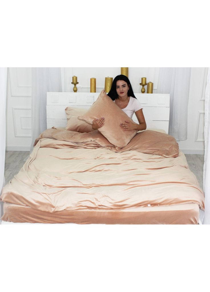 Постельное белье Велюр Winter Frost 28-0004 Cream Velvet (m220131) Mirson Велюр Winter Frost 28-0004 Cream Velvet Односпальн (366562115)