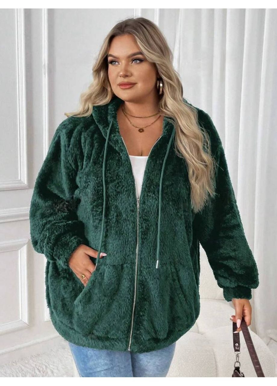 Кофта на молнии с капюшоном из двухсторонней махры – Размерная сетка в описании Vione (367076761)