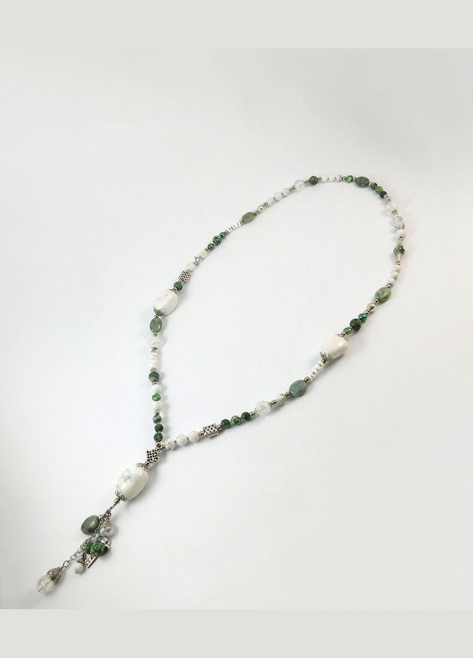 Намисто "Блакитний оазис" Перламутр, Агат Fursa fashion (322315201)