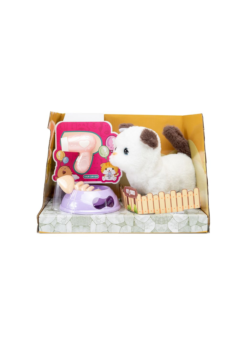 М'яка інтерактивна іграшка - котик колір різнокольоровий ЦБ-00248278 No Brand (289457379)