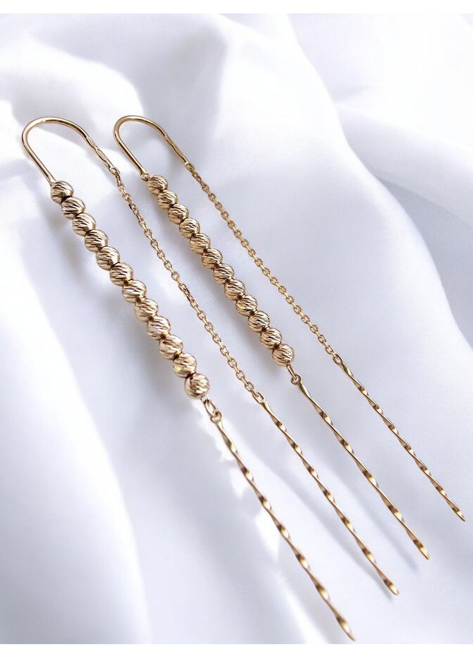 Золотые серьги с бриллиантами. Tango (354700150)