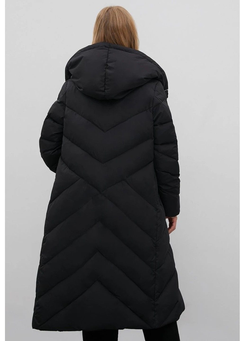 Черный зимний Пуховик Finn Flare