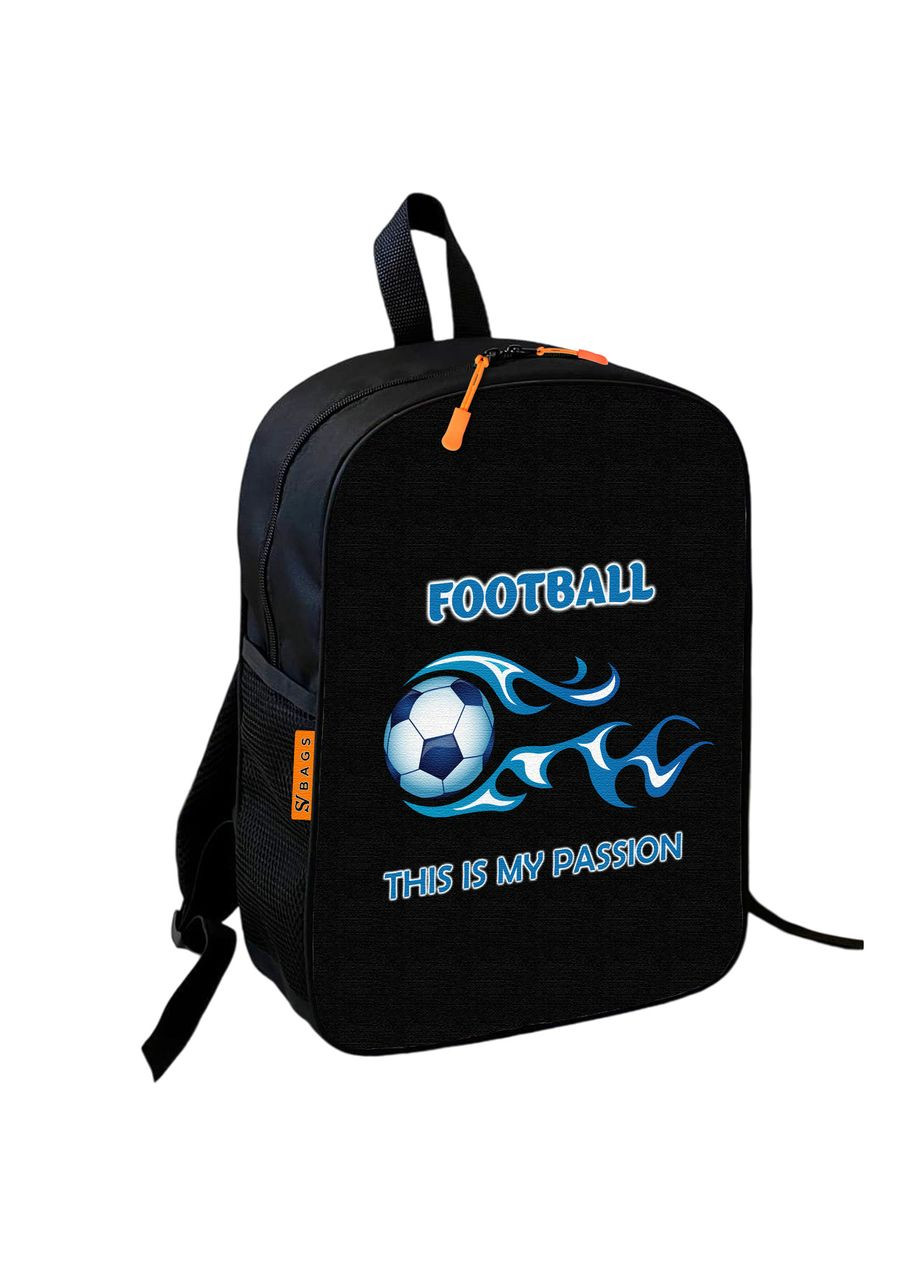 Рюкзак школьный детский 36х27см с футбольным мячем для мальчика (0873) No Brand (307810177)