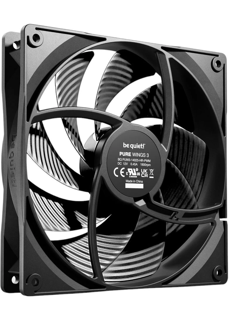 Вентилятор Pure Wings 3 140mm PWM High-Speed Black (BL109) be quiet! (393532272)