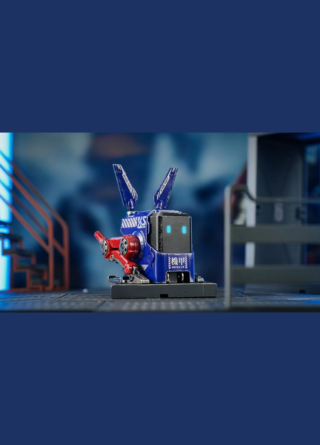 Зарядний пристрій мережевий 65Вт USB-C/USB-A, War-Damaged Blaze Blue GravaStar (315434261)