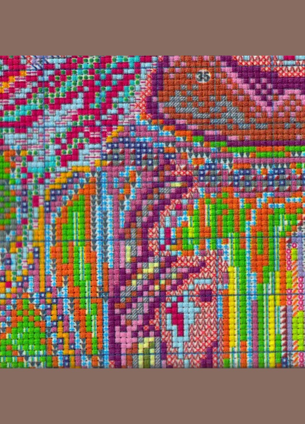 Набір для вишивання за нанесеною на канву схемою "Jesus chanting (2)". AIDA 14CT printed 52*66 см Joy Sunday (313613421)