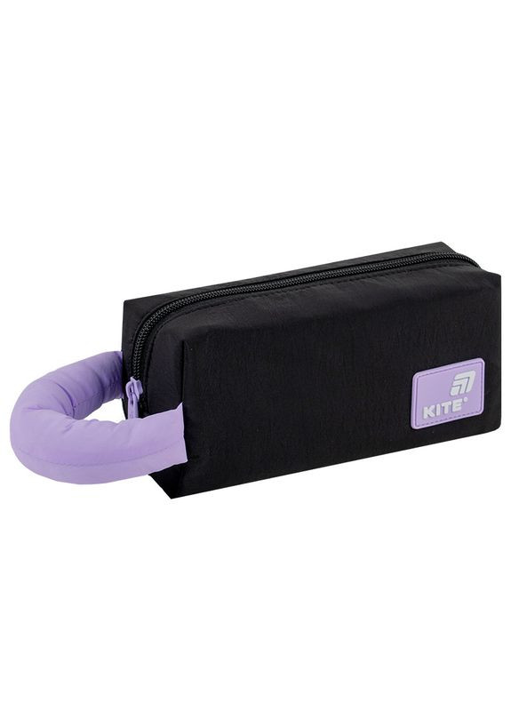 Пенал " " /K25-2703-4/ 2703-4 чорно-фіолетовий (1/50) Kite (367761687)