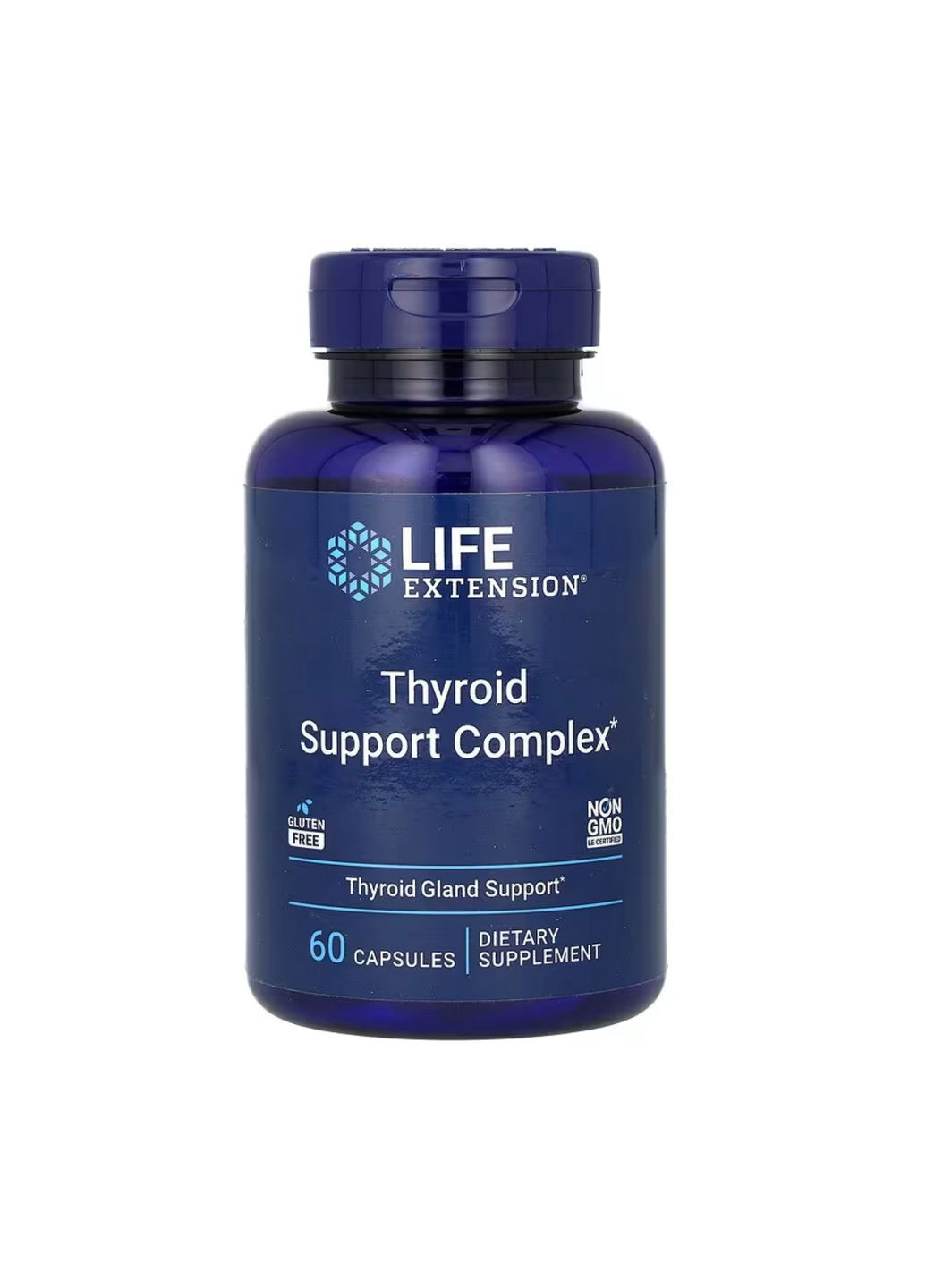 Комплекс поддержки щитовидной железы Thyroid Support Complex 60 капсул ашваганда для нормализации гормонов метаболизма Life Extension (368988738)