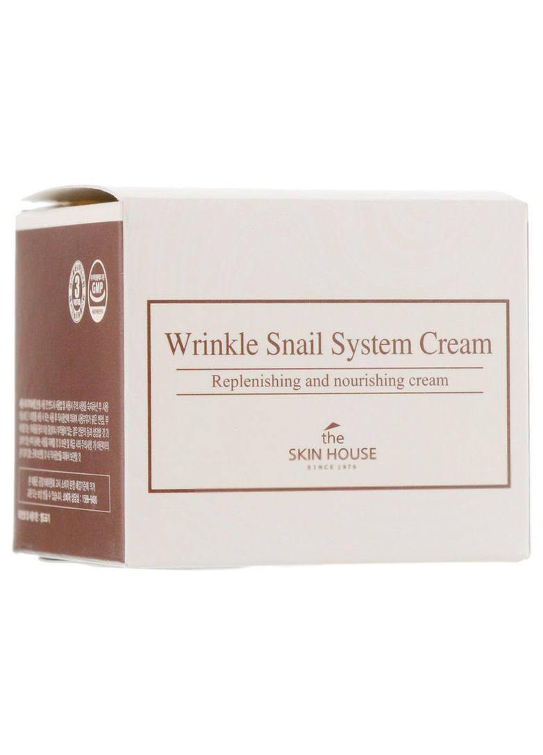 The Skin House Антивозрастной улиточный крем для лица Wrinkle Snail System Cream 50ml (2-842465) — Крем, Южная Корея (369791723)