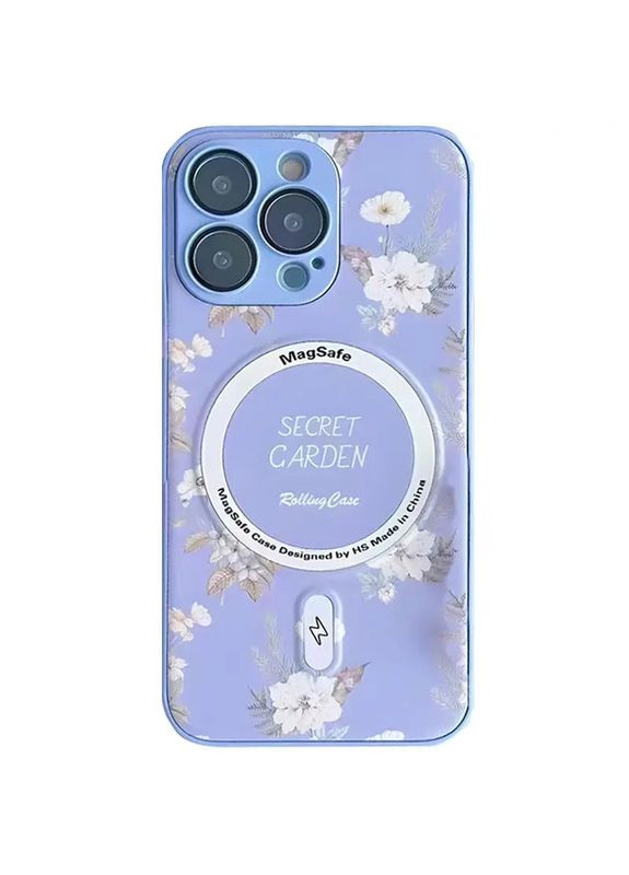 TPU+PC чехол Secret Garden with MagSafe для Apple (6.7") Сиреневый | Lilac Epik iPhone 15 Pro Max (300172305)