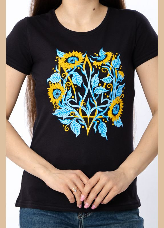 Футболка женская "Украина" (p-16831) Носи своє - (325817135)