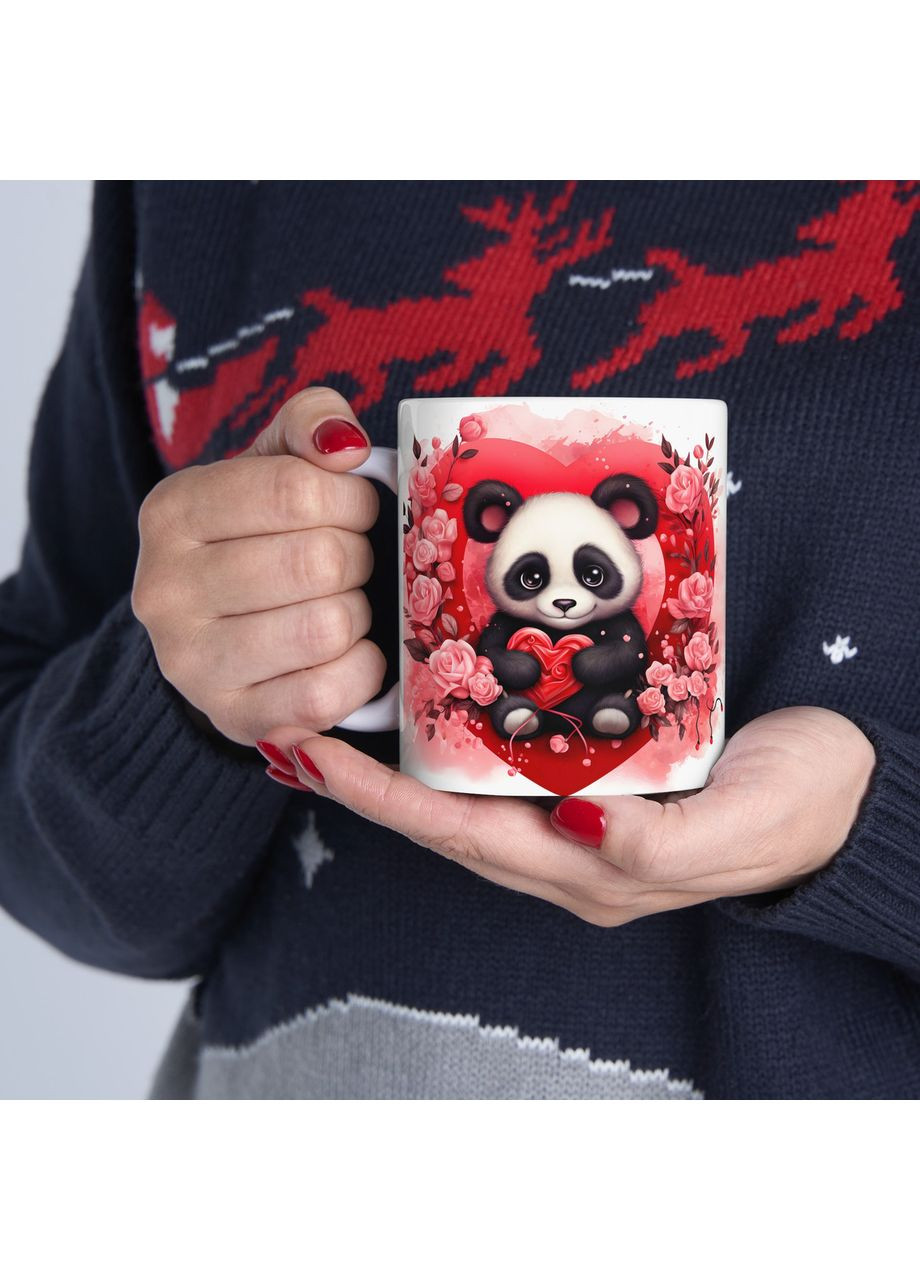 Керамічна чашка з дизайном "Панда" No Brand (368671395)