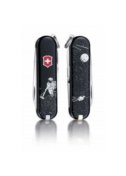 Нож Classic Space Cleaner 0.6223.L1408, складной, карманный, швейцарский, 58 мм, 22 г Victorinox (395592423)
