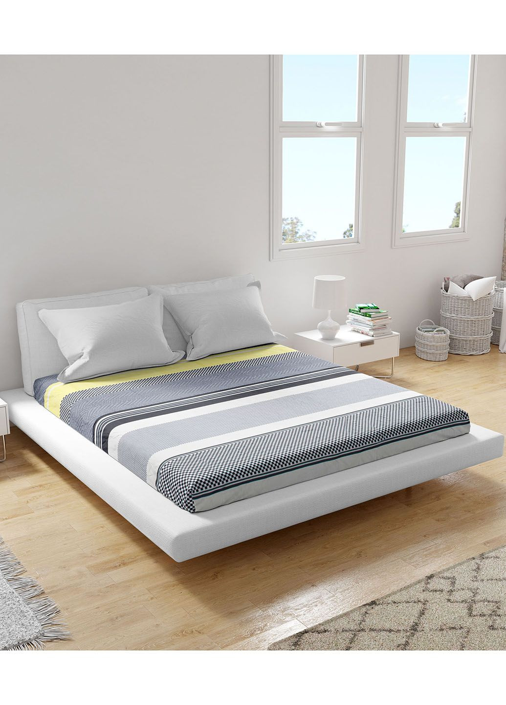 Простынь 215х240 ранфорс Шахматы Home Line (309177511)