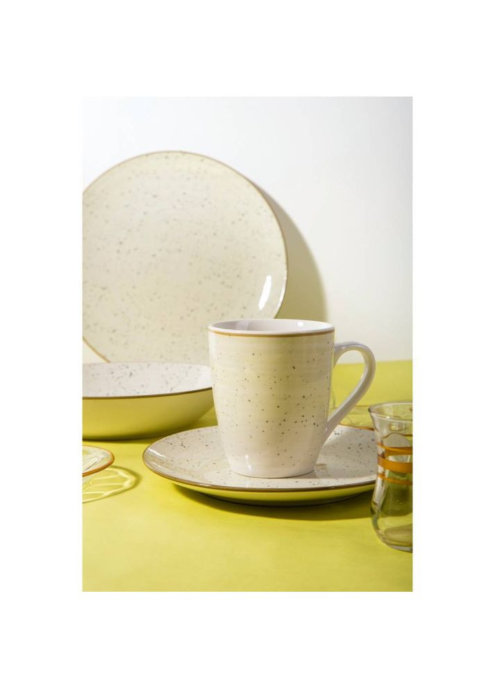 Тарілка десертна STONY BEIGE 19 см (CG015-2) Limited Edition (316026921)