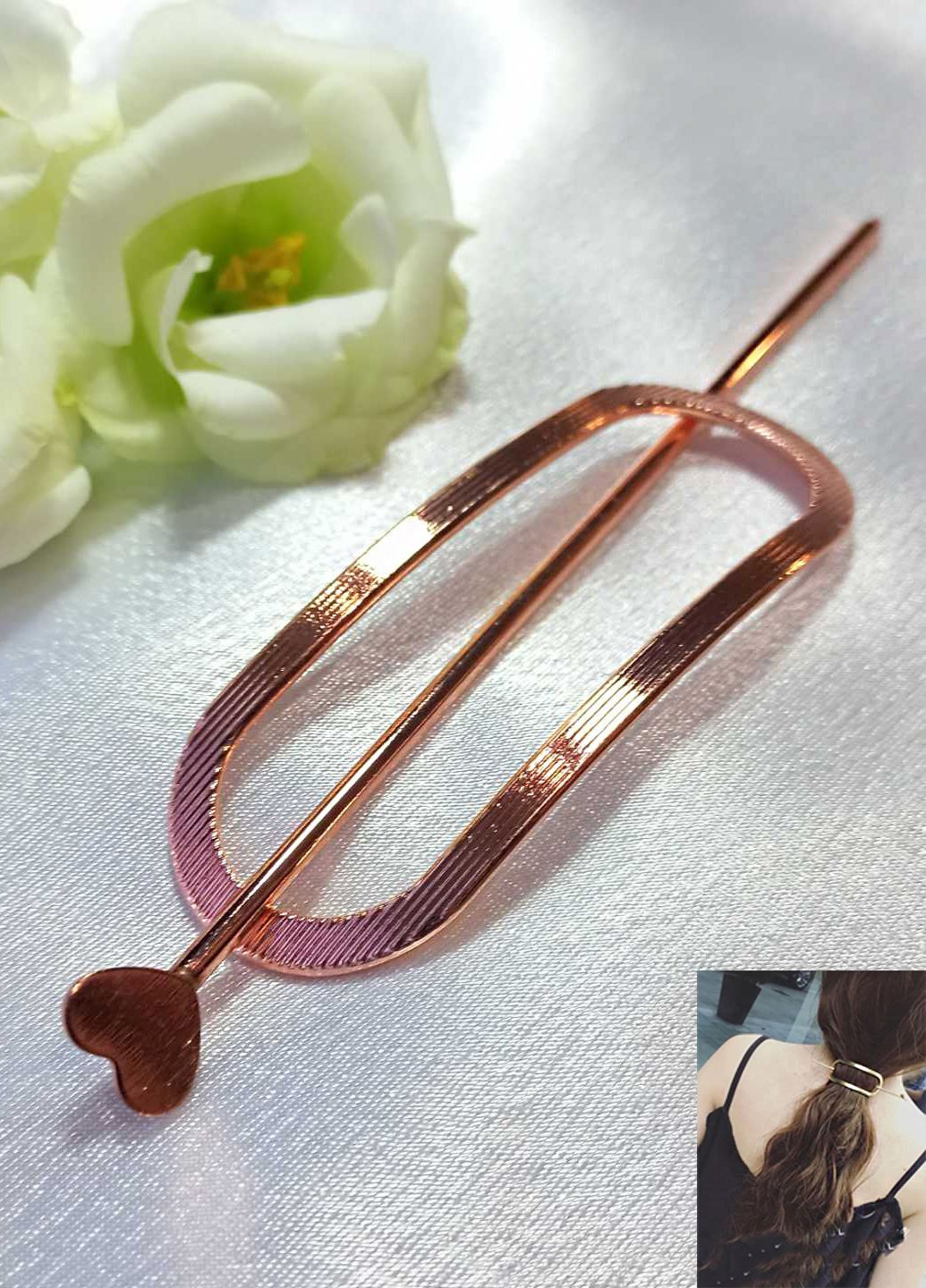 Заколка для волосся "Minimalism", 7х8 см Анна Ясеницька (315146500)