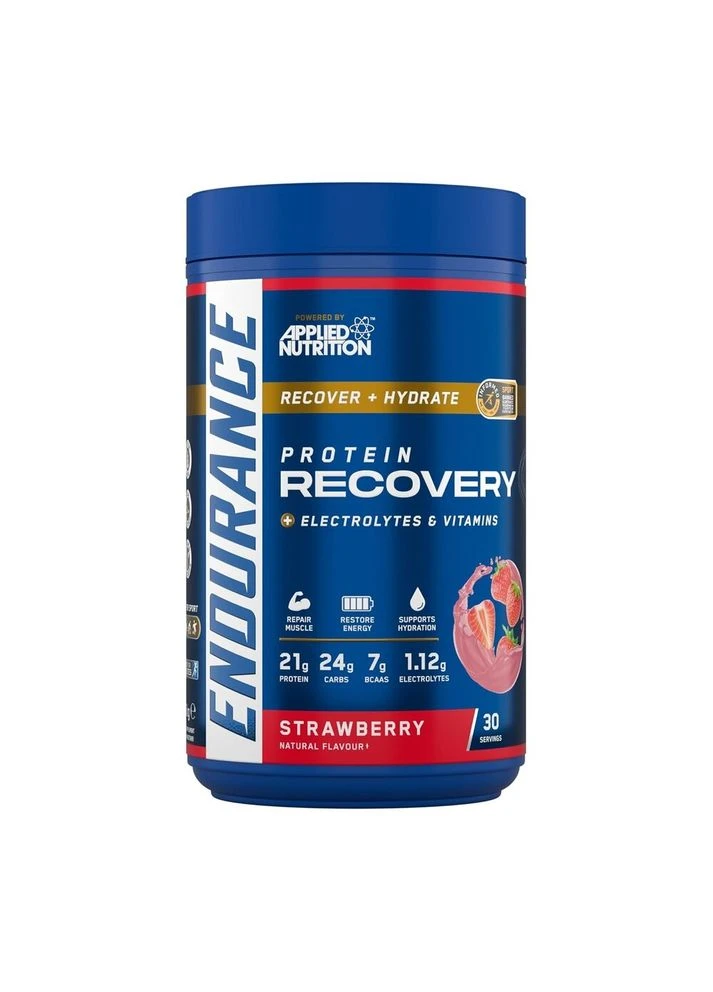 Восстановитель с протеином Endurance Recovery, 1.5 кг - Клубника Applied Nutrition (394226260)