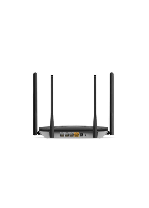 Роутер AC12G Wireless Dual Band Router, 3x10/100/1000 Mb/s LAN, 1x10/100/1000 Mb/s WAN, 4 внешние антенны Mercusys (315030626)