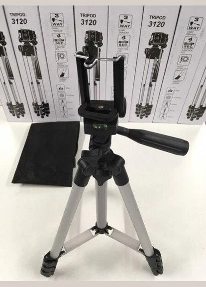 Штатив для фотоаппарата трипод 3120A + чехол Чёрный Nikon (389436492)