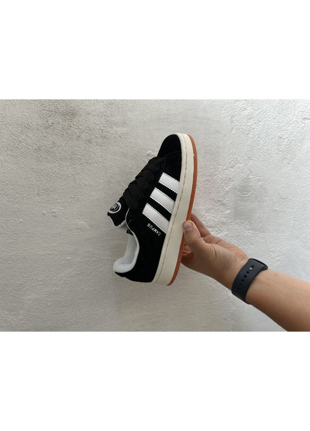 КРОСІВКИ ЖІНОЧІ ADIDAS CAMPUS 00S CORE BLACK II АДІДАС КАМПУС No Brand чорні демісезони (367177975)