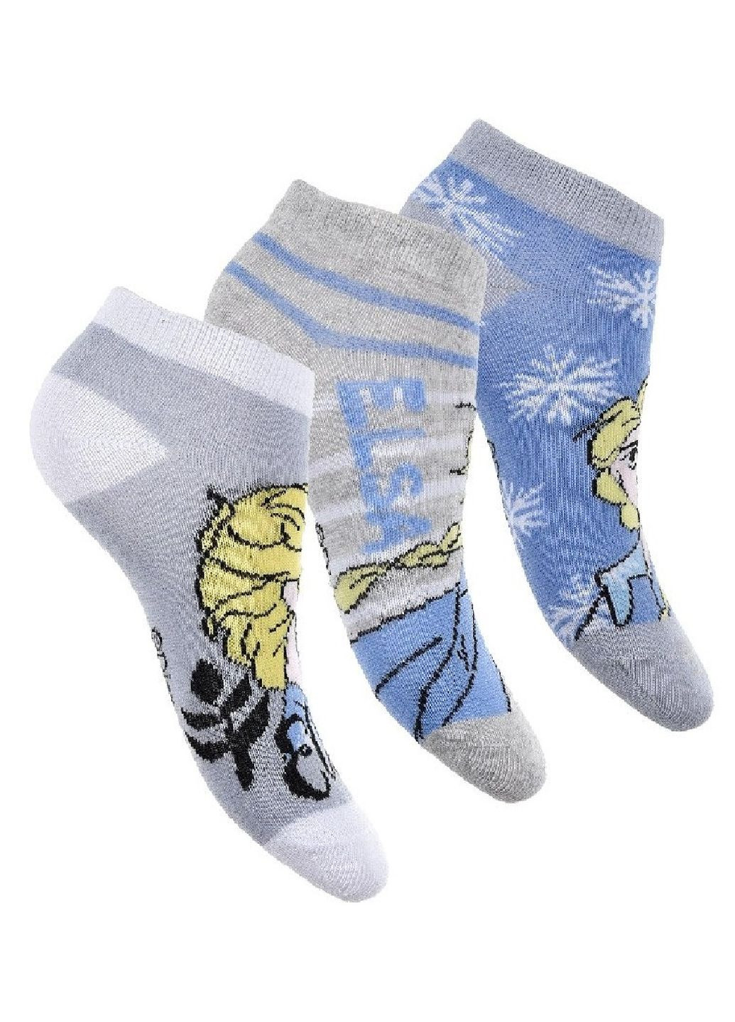 Носки 3 пары Frozen (Холодное Сердце) UE06201 EU Disney шкарпетки 3шт. (292142627)