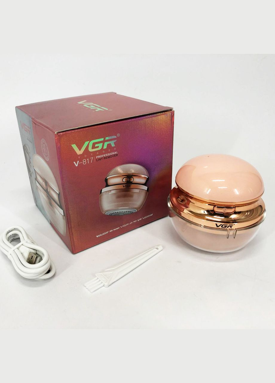 Машинка для удаления катышков V-817, Прибор от катышек на одежде, Машинка для катишок. Цвет: розовый VGR (364665373)