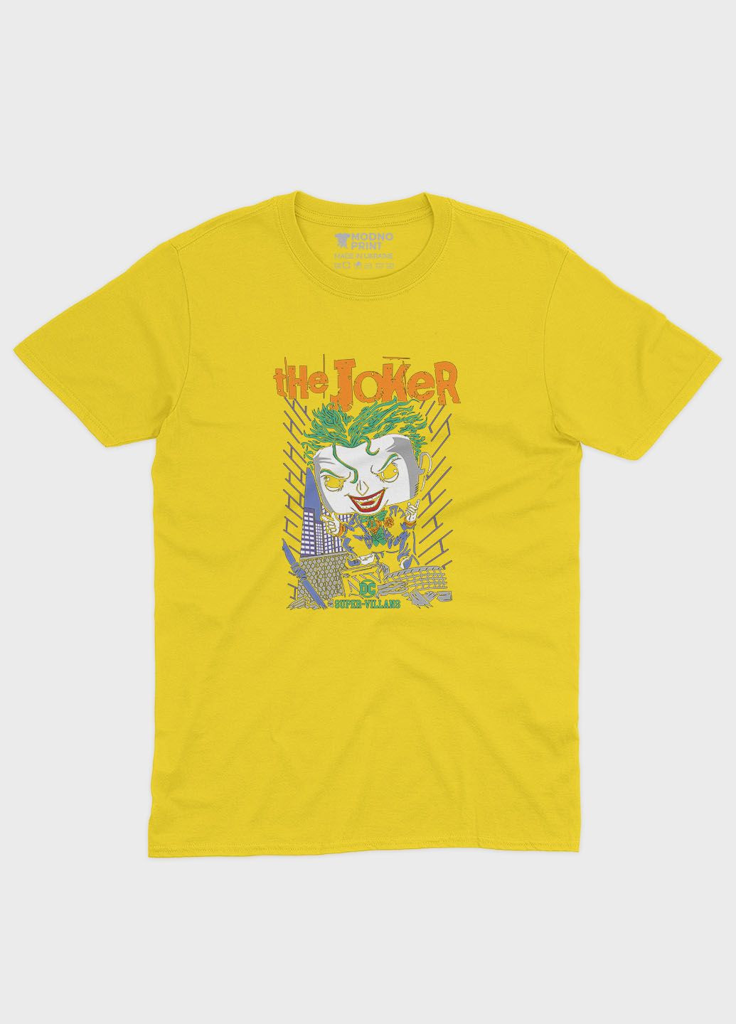 Женская футболка с принтом супервор - Джокер (TS001-1-SUN-006-005-006-F) Modno - (311315189)