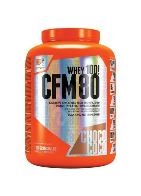 CFM Instant Whey 80 2270 g /75 servings/ Chocolate Coconut Extrifit (292285408)