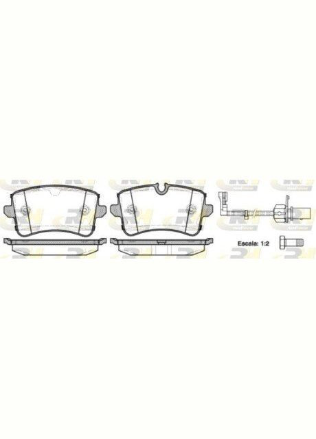 Тормозные колодки дисковые Roadhouse (364976243)