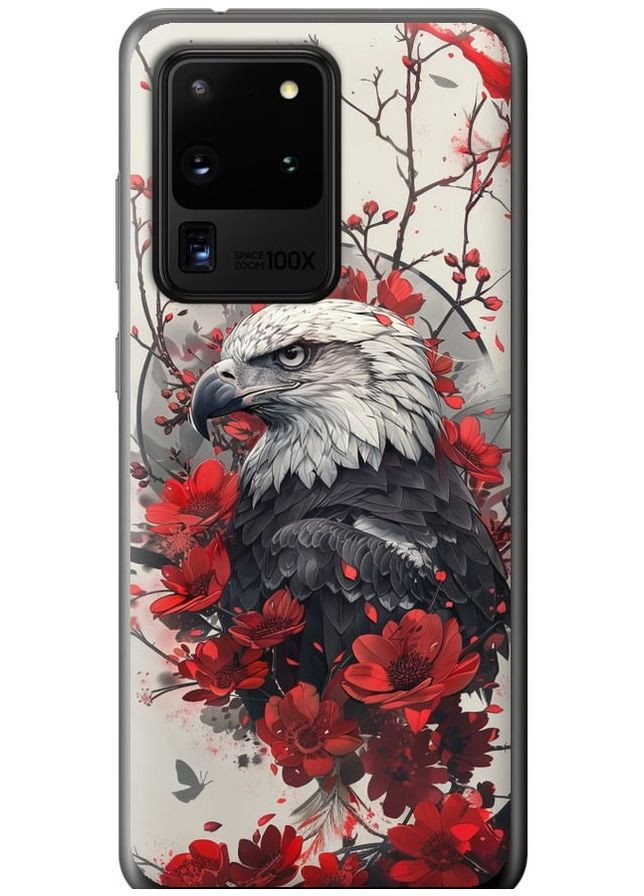 Силіконовий чохол 'Рубіновий орел' для Endorphone Samsung Galaxy S20 Ultra (291126630)