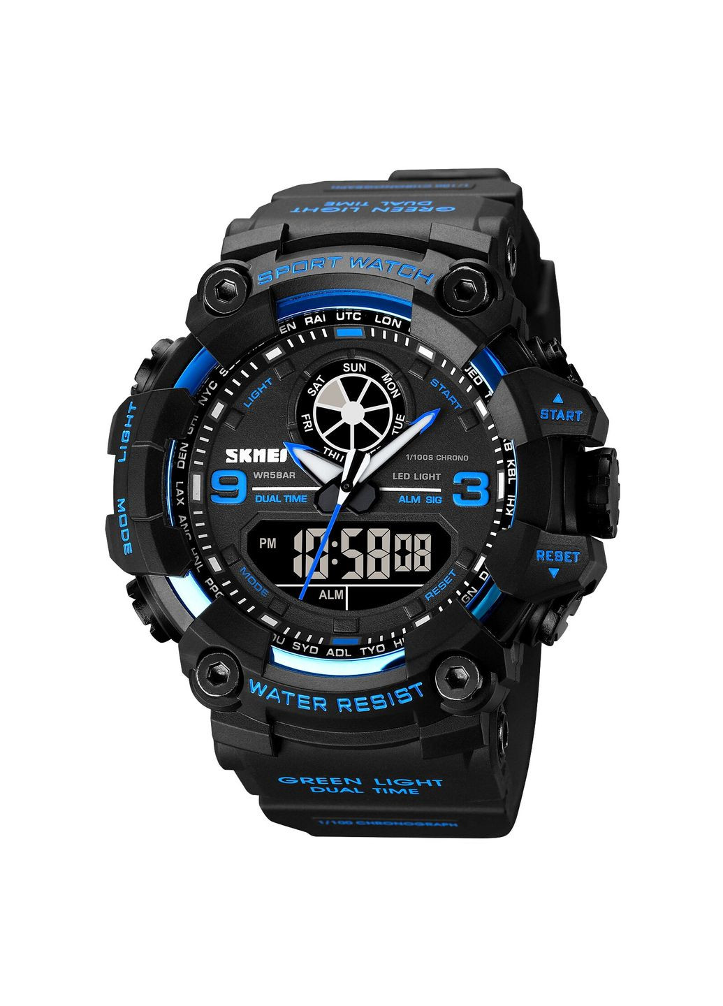 1818 Black-Blue. SALE Skmei (372942903)