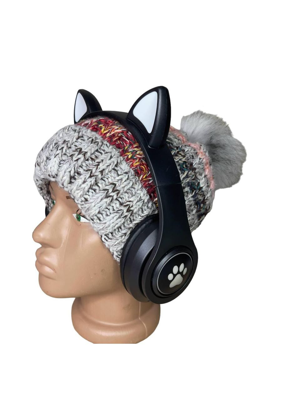 Навушники для дітей Cat Ear В39М з радіо та блютуз чорні (1756375770) No Brand (326811493)