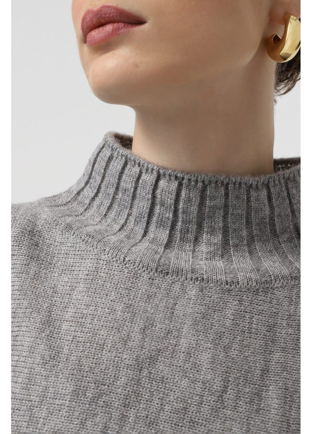 Сірий зимовий джемпер jw959 Sewel