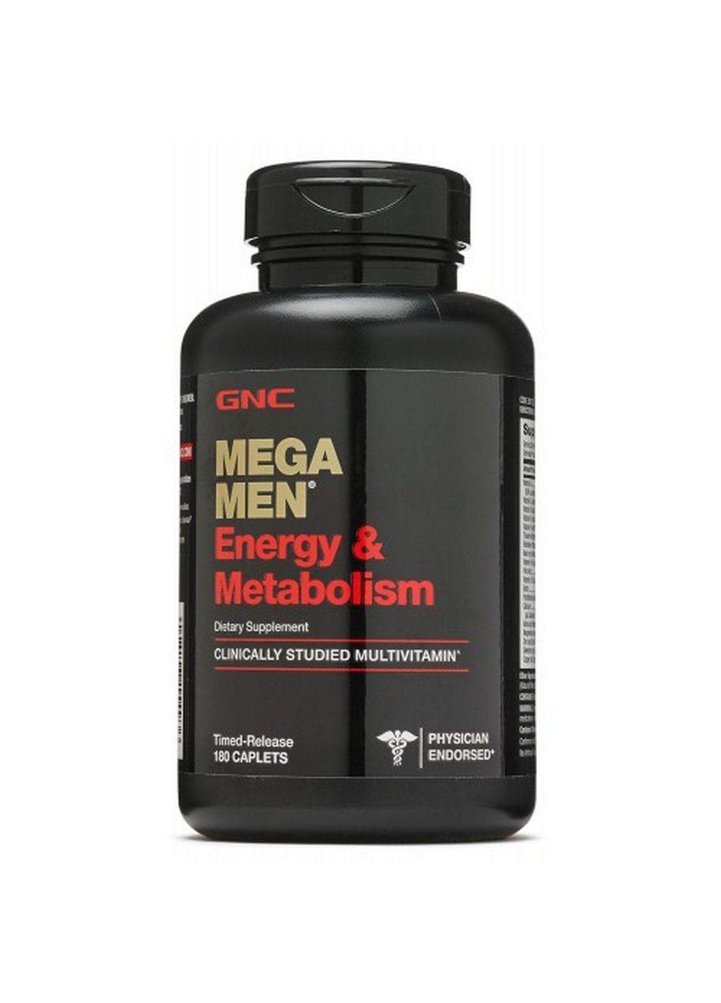 Вітаміни та мінерали Mega Men Energy and Metabolism, 180 каплет GNC (293417534)
