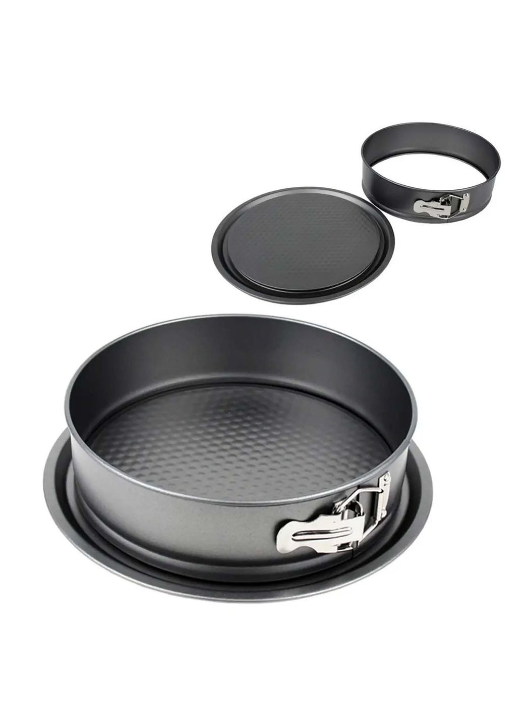 Круглая форма со съемным дном для сборки тортов и выпечки коржей торта D24см A-Plus (360801486)