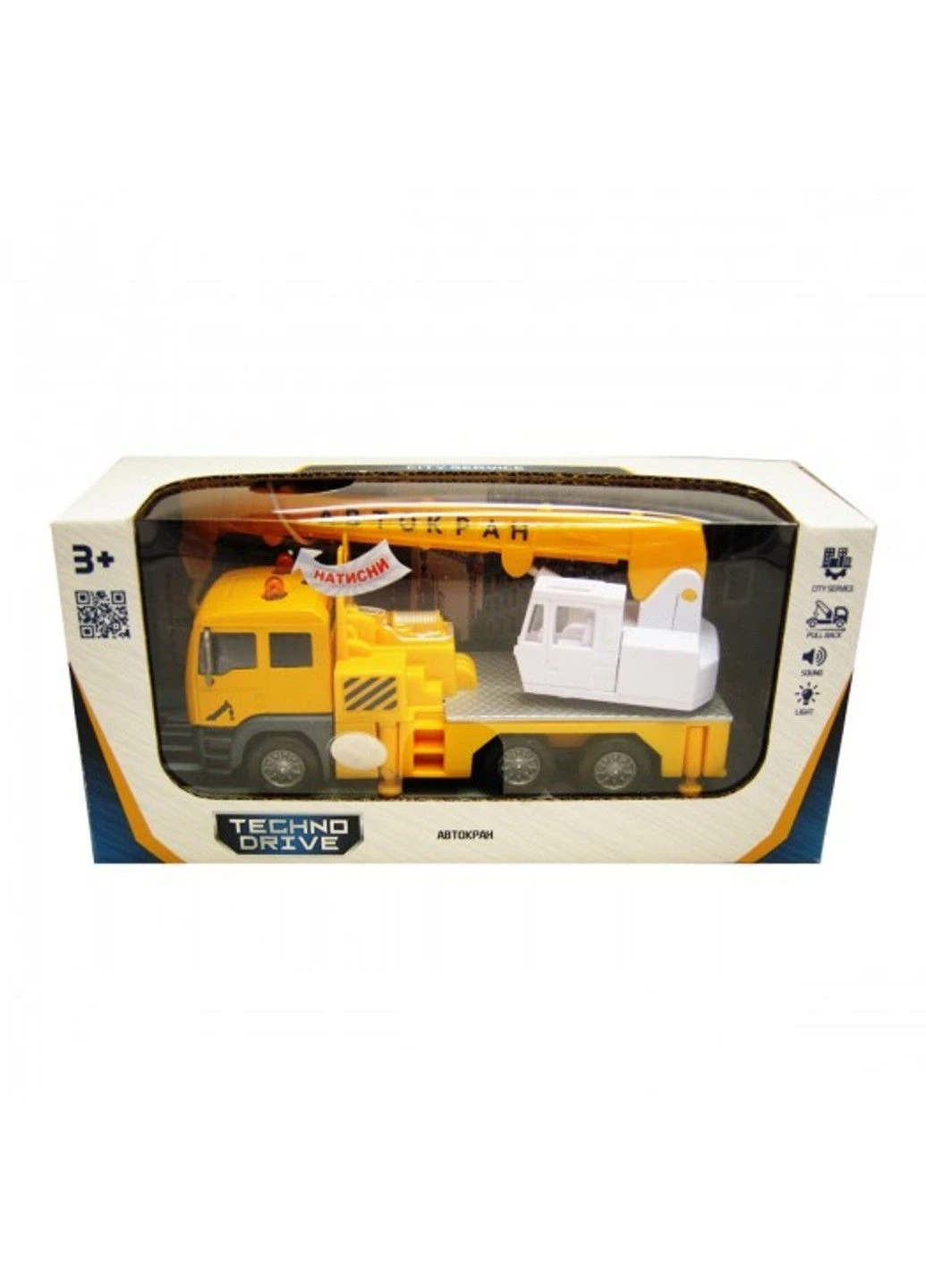 Автомодель – Автокран (свет, звук) TechnoDrive (303627972)
