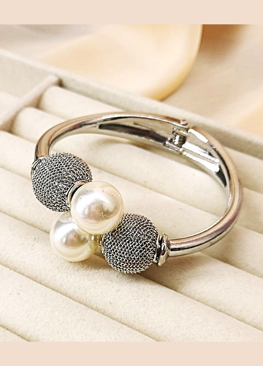 Браслет металевий на механізмі ТОП якість No Brand (342116486)