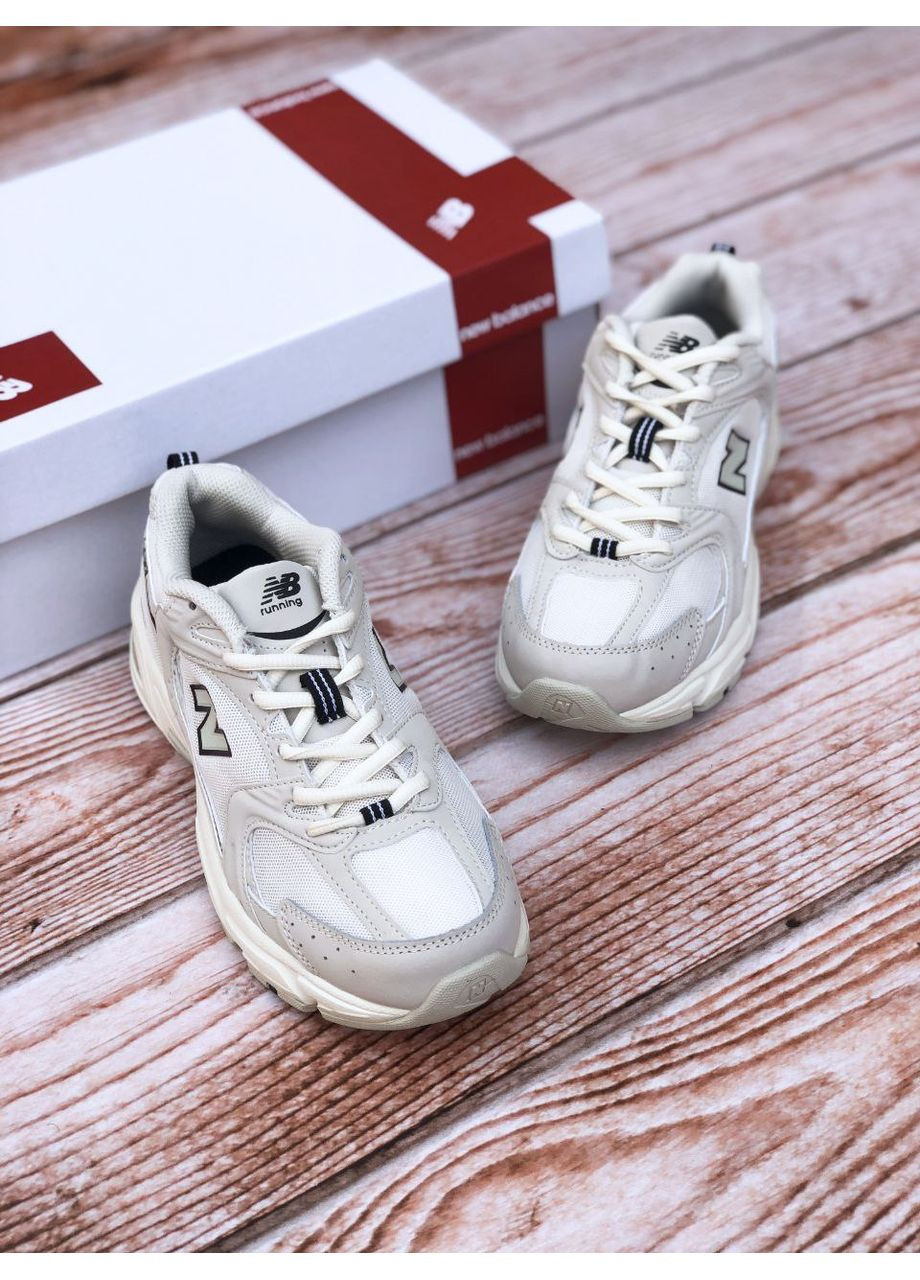 Кросівки жіночі New Balance 530 Ivory MR530SH Нью Беланс 530 No Brand білі демісезони (362206754)