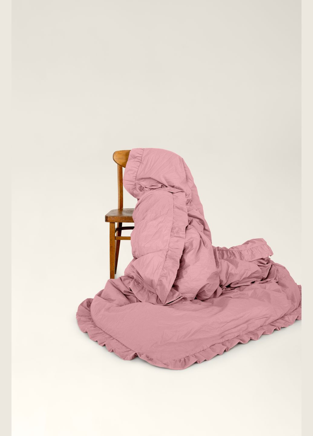 Постельное белье варенный хлопок семейное 150 х 215 см 3в1 наволочки, пододеяльник, простынь Beni Home (345641603)